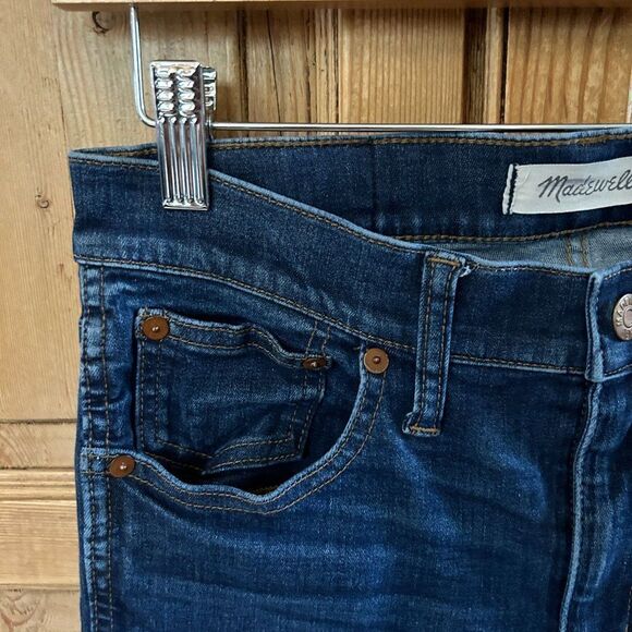 Madewell‎ 27 Tall 9" High Riser Skinny Skinny Jeans Denim Medium Wash - Picture 3 of 12